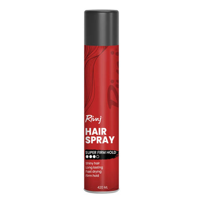 Rivaj - Super Firm Hold Hair Spray
