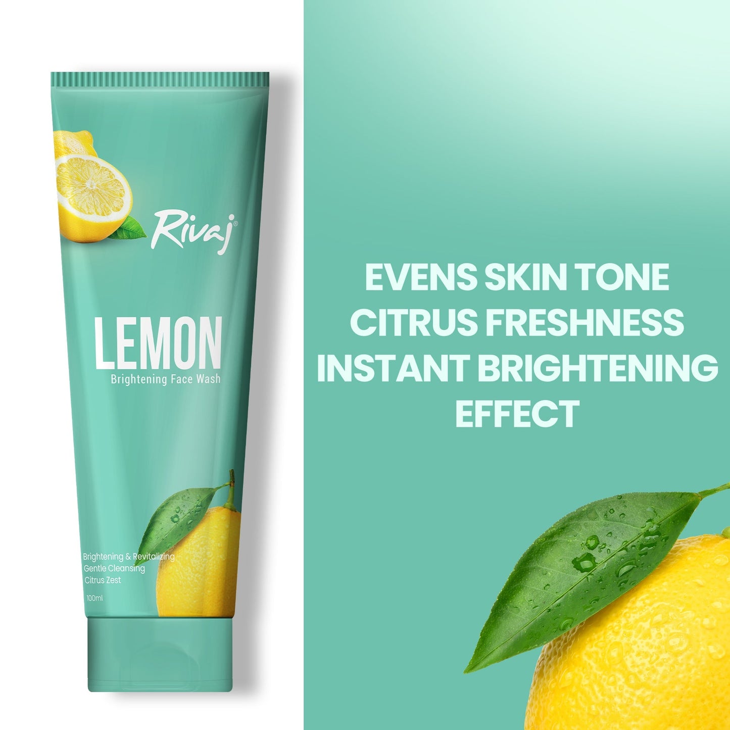 Rivaj - Whitening Face Wash - Lemon Extract