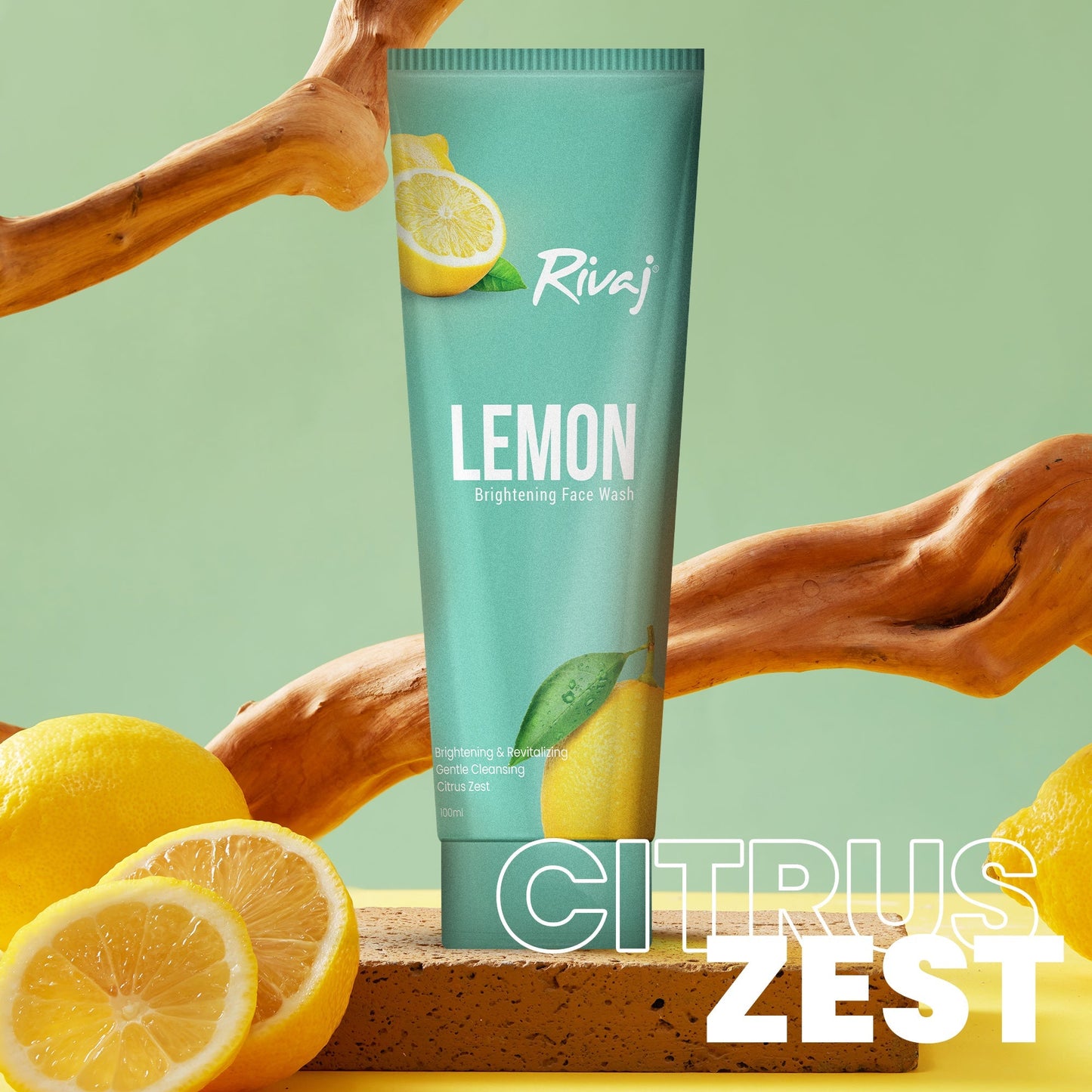 Rivaj - Whitening Face Wash - Lemon Extract