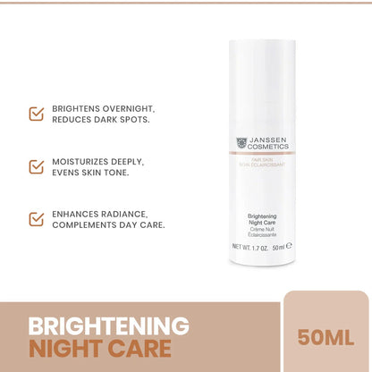 Janssen Cosmetics - Brightening Night Care 50ml