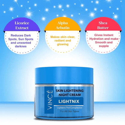 Vince - Skin Lightening Night Cream