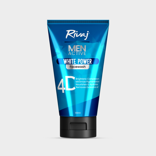 Rivaj - Men Active White Power Face wash (100ml)